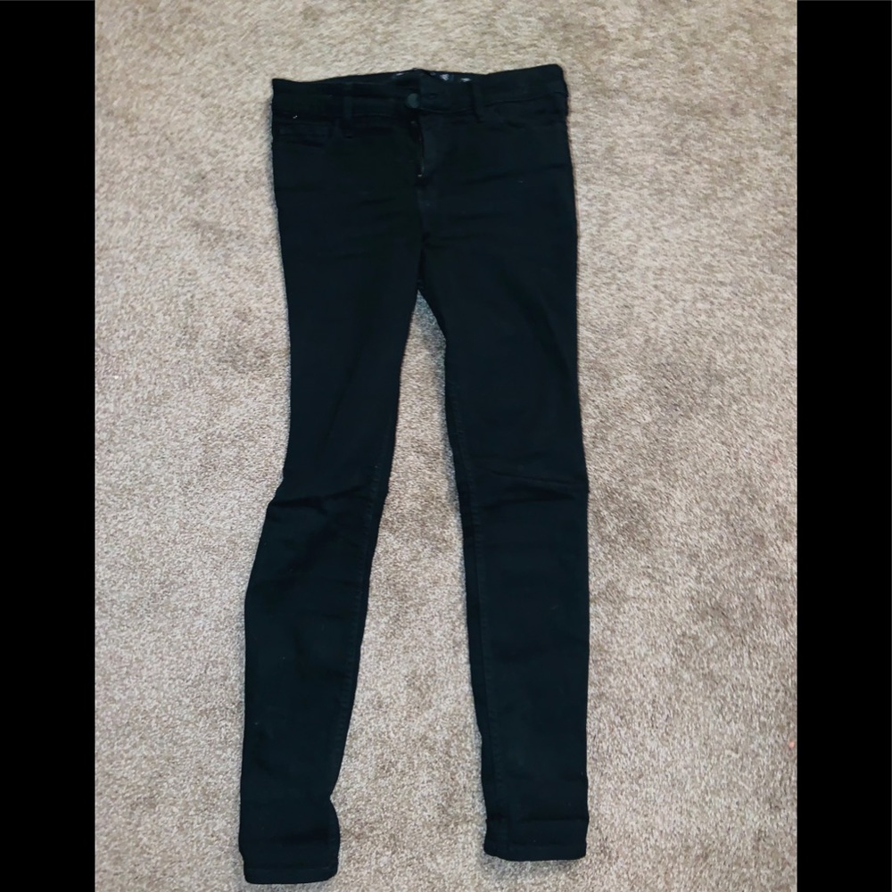 Black Hollister Skinny Jeans